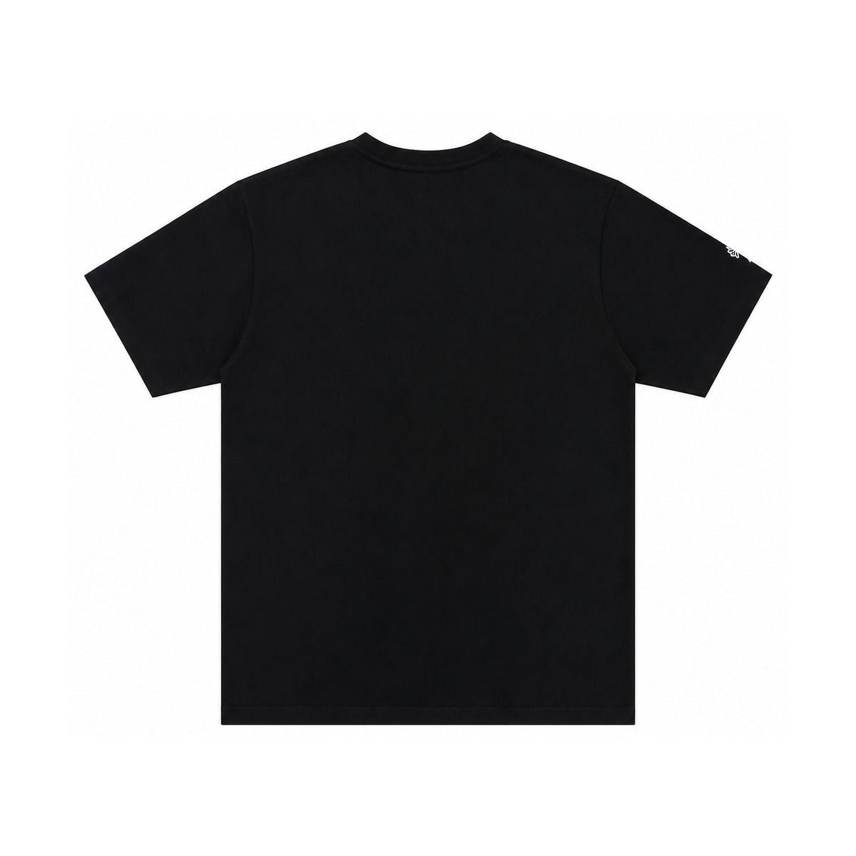 EMBROIDERED CHART LOGO POCKET SHORT SLEEVE TEE BLACK