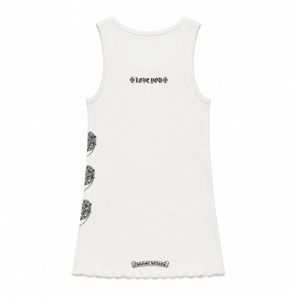 WHITE GOTHIC TANKTOP