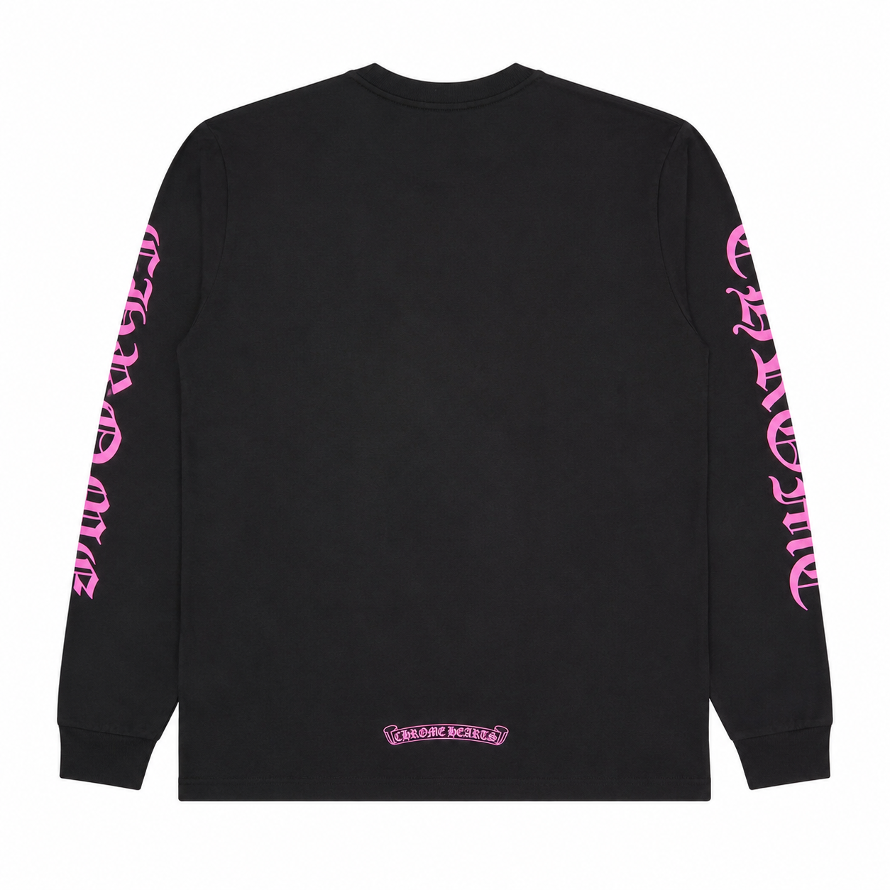 BLACK PINK GOTHIC LONGSLEEVE back