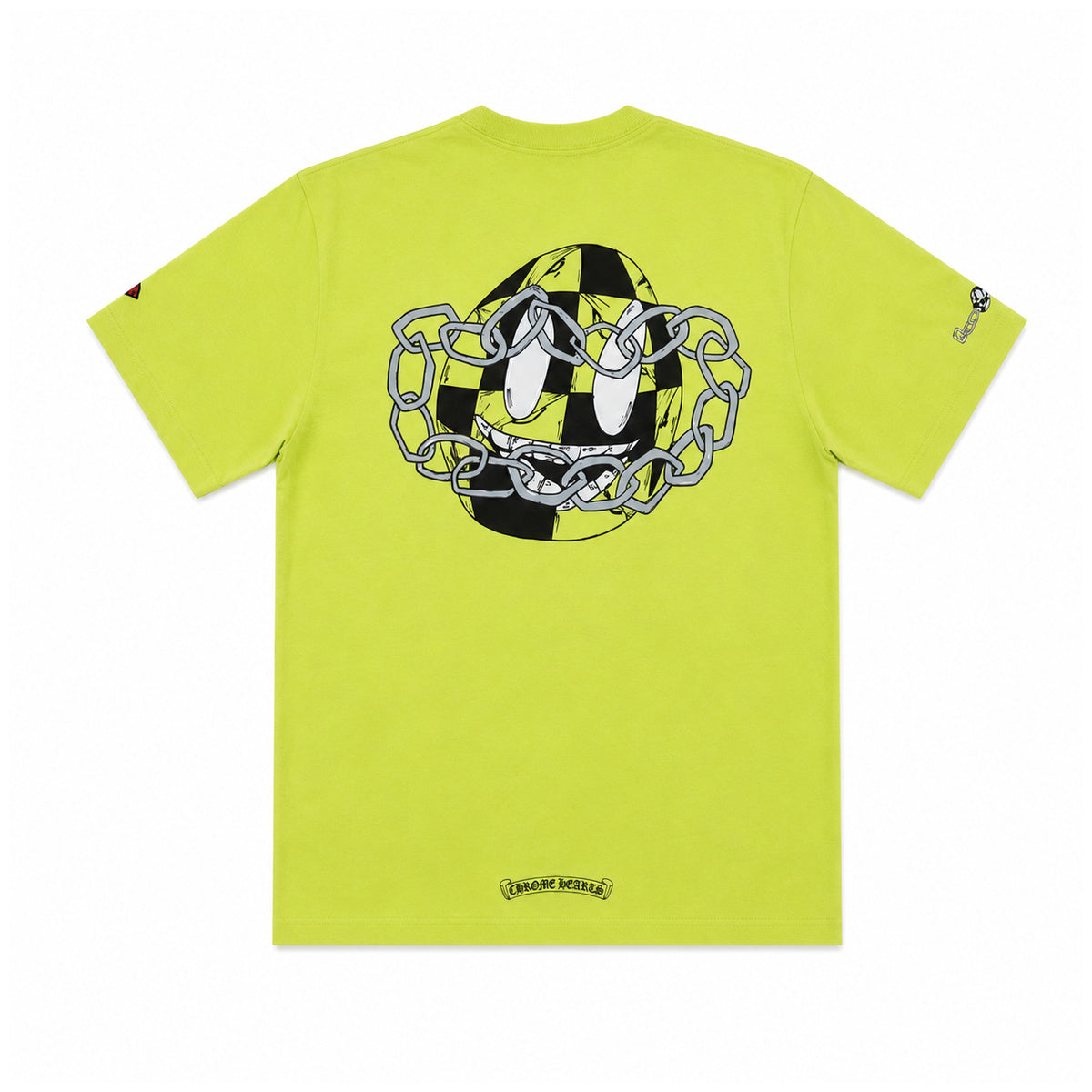 LIME GREEN MATTY BOY LINK TEE — back view