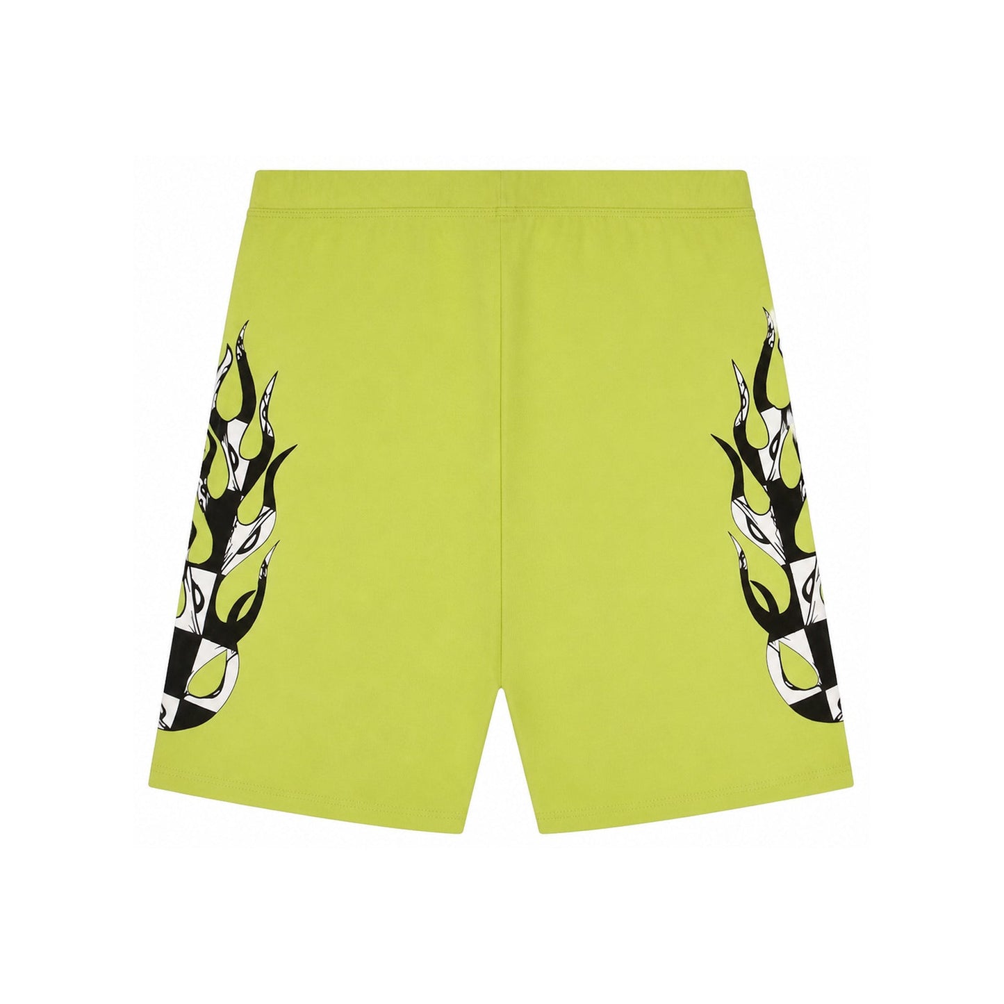99 EYES BIKE SHORTS ACIDIC GREEN - back