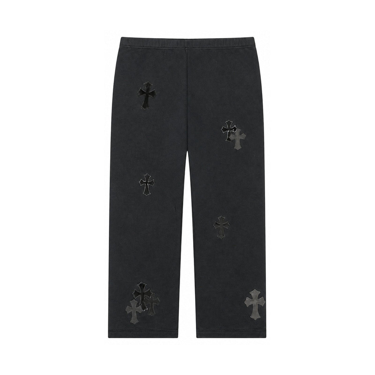 CROSS PATCH SWEATPANTS BLACK