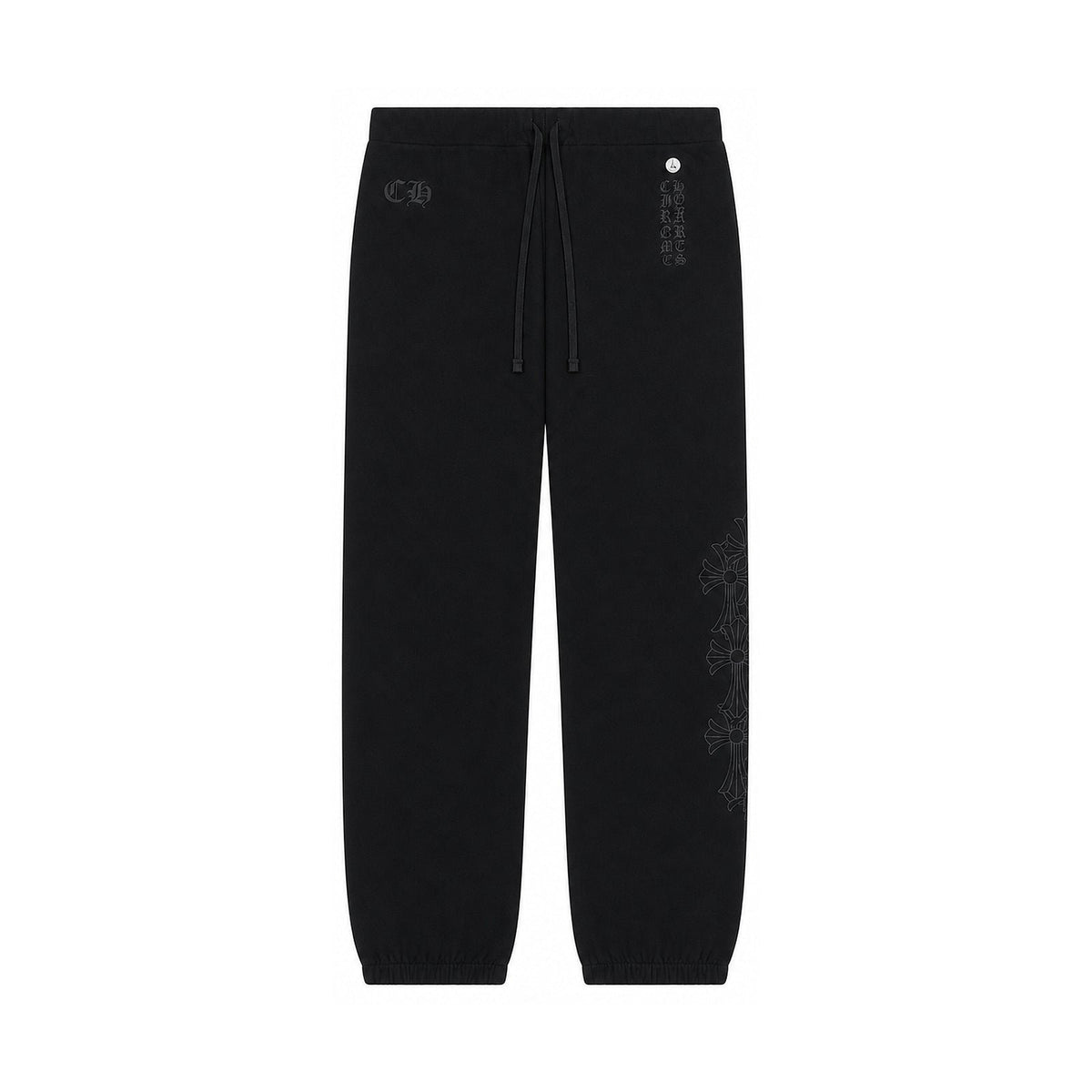 MIAMI EXCLUSIVE CEMETERY VERTICAL LOGO SWEATPANTS BLACK