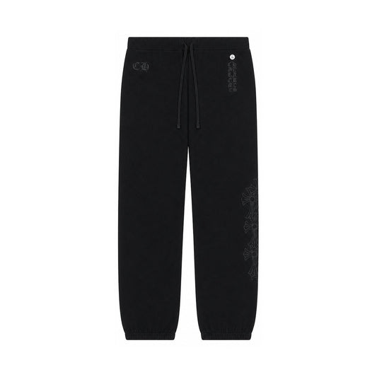 MIAMI EXCLUSIVE CEMETERY VERTICAL LOGO SWEATPANTS BLACK