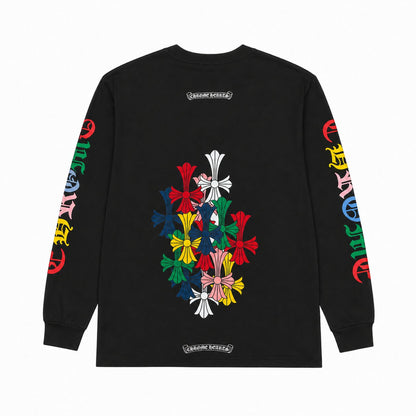 BLACK CROSS LONGSLEEVE
