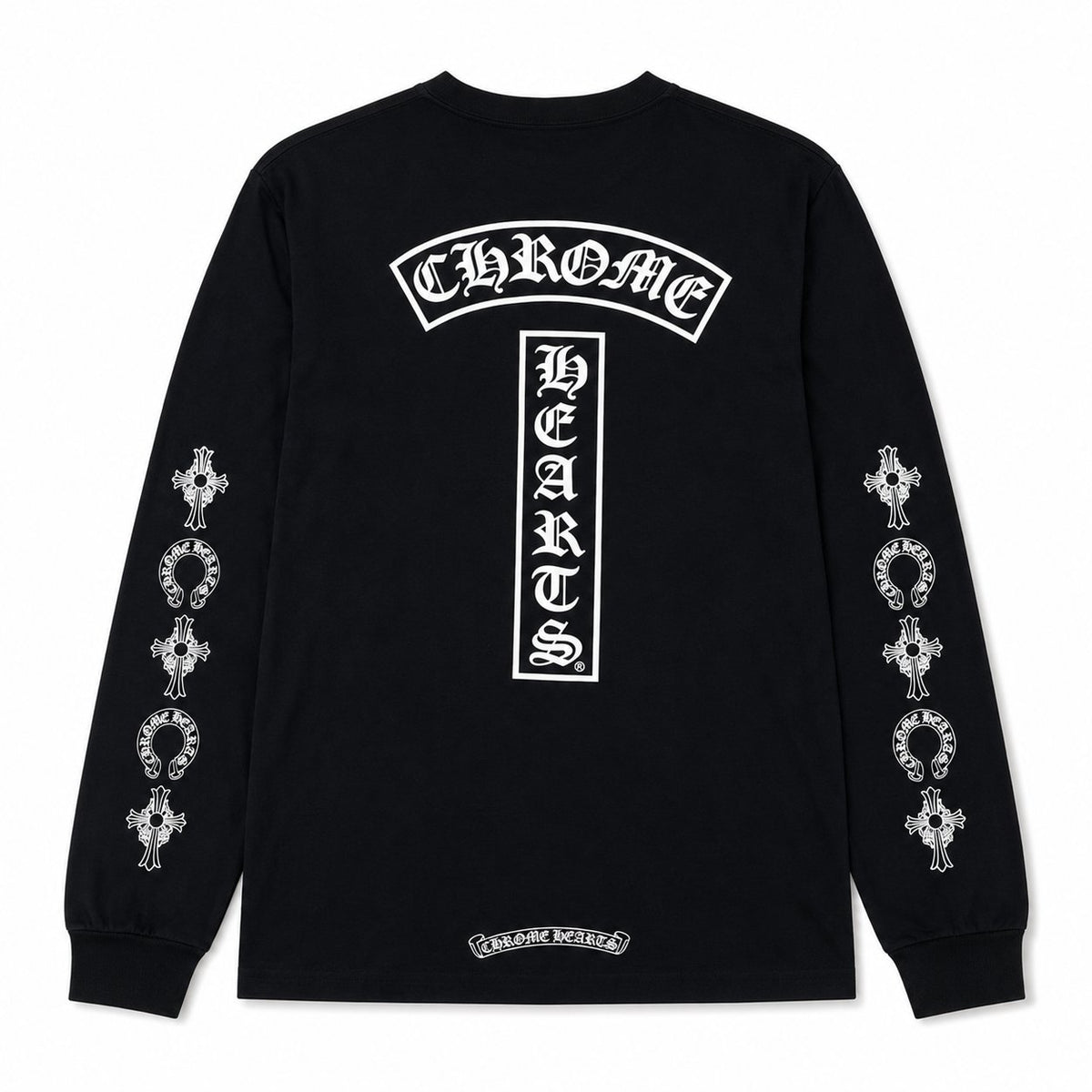 BLACK CROSS HORSESHOE LONGSLEEVE