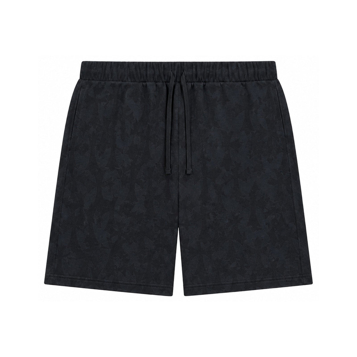 CEMETERY CROSS SWEAT SHORTS BLACK