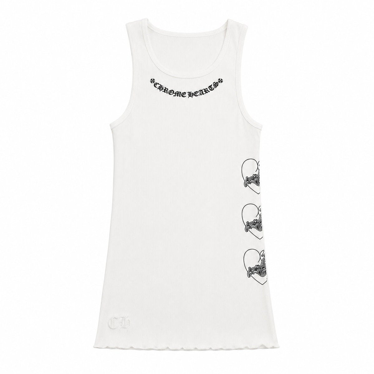 WHITE GOTHIC TANKTOP