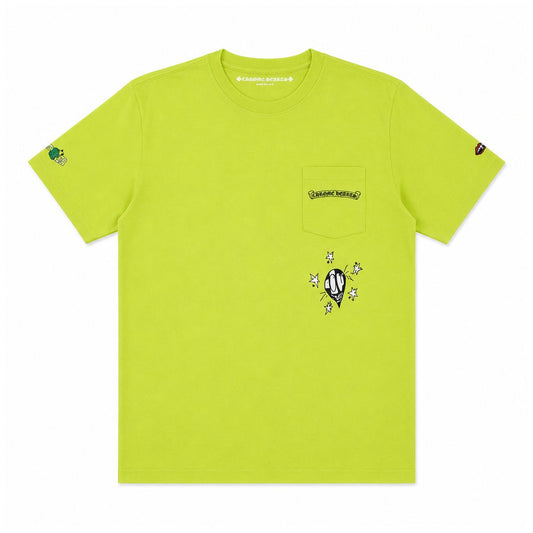 LIME GREEN MATTY BOY LINK TEE