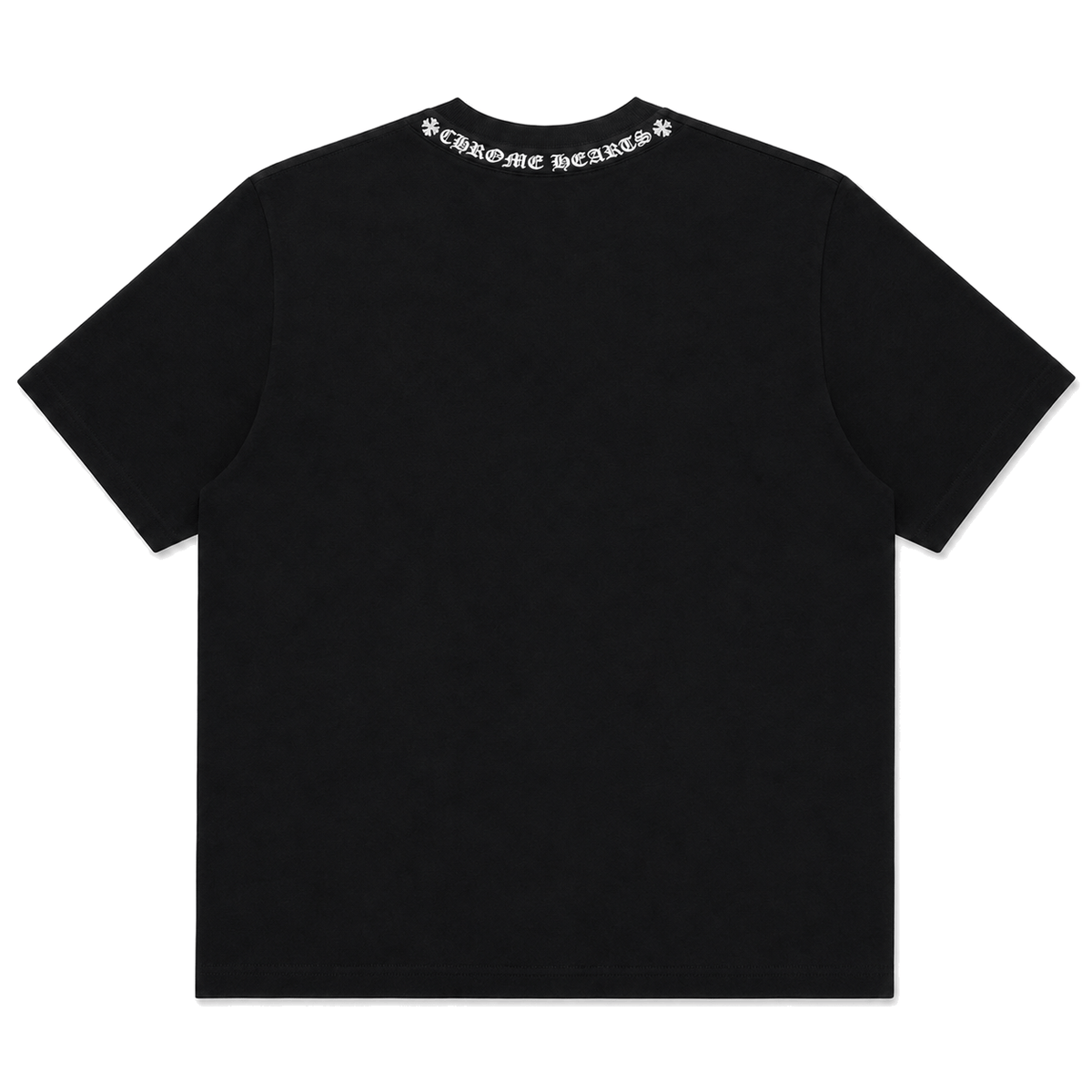 BLACK NECK LOGO TEE