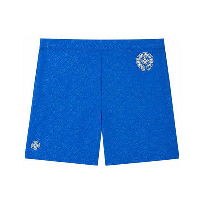 HORSESHOE LOGO BIKING SHORTS BLUE