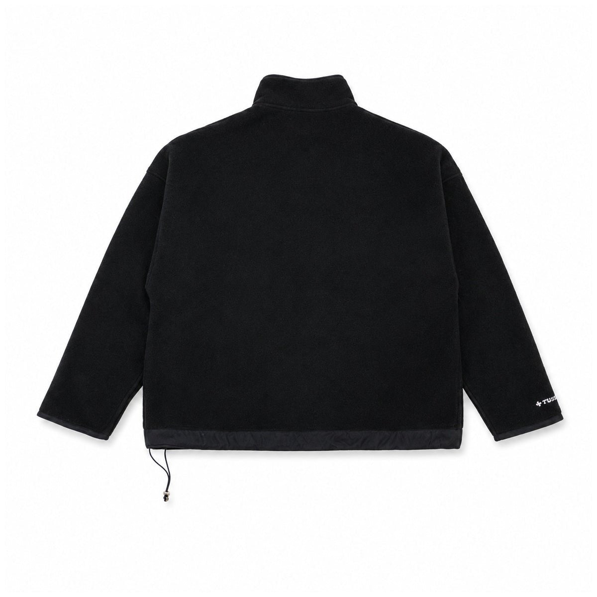 BLACK HORSESHOE HALF ZIP FLEECE