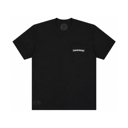 ST BARTHS EXCLUSIVE ANCHOR T-SHIRT BLACK BLUE