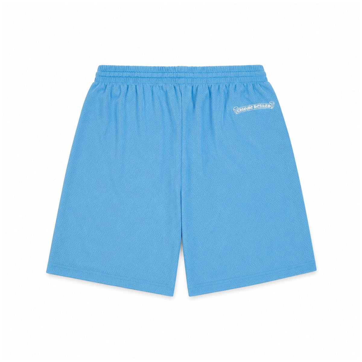 BLUE SPORTS MESH VARSITY SHORTS