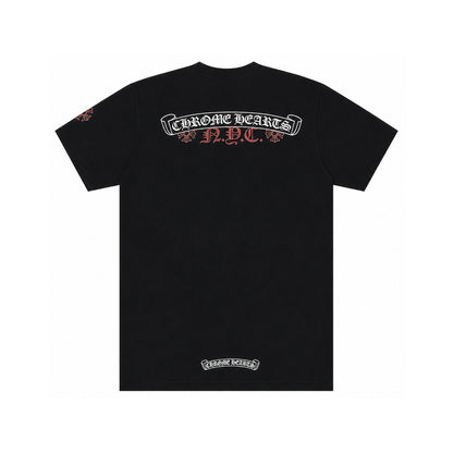 NYC EXCLUSIVE T-SHIRT BLACK RED