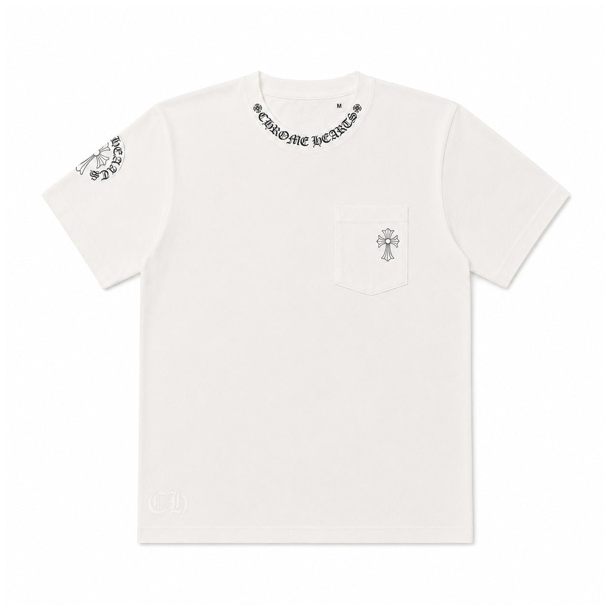 WHITE CROSS POCKET TEE