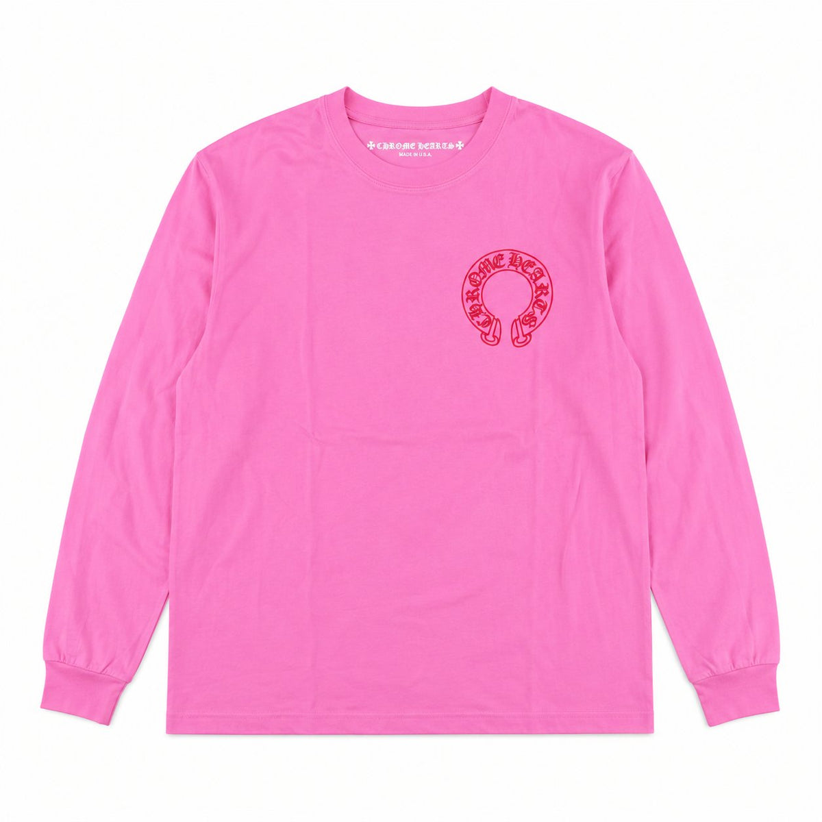 PINK HORSESHOE LONGSLEEVE