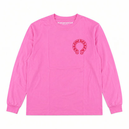 PINK HORSESHOE LONGSLEEVE