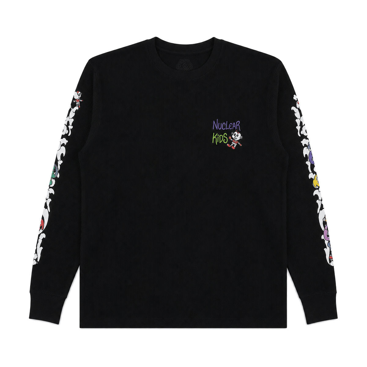BLACK NUCLEAR KIDS THERMAL LONGSLEEVE