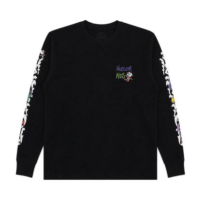 BLACK NUCLEAR KIDS THERMAL LONGSLEEVE