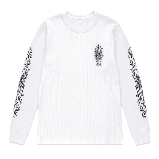 WHITE VINE DAGGER THERMAL LONGSLEEVE
