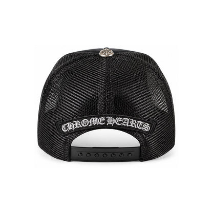 FOTI YUNGBLUD AEROSMITH TRUCKER HAT BLACK WHITE