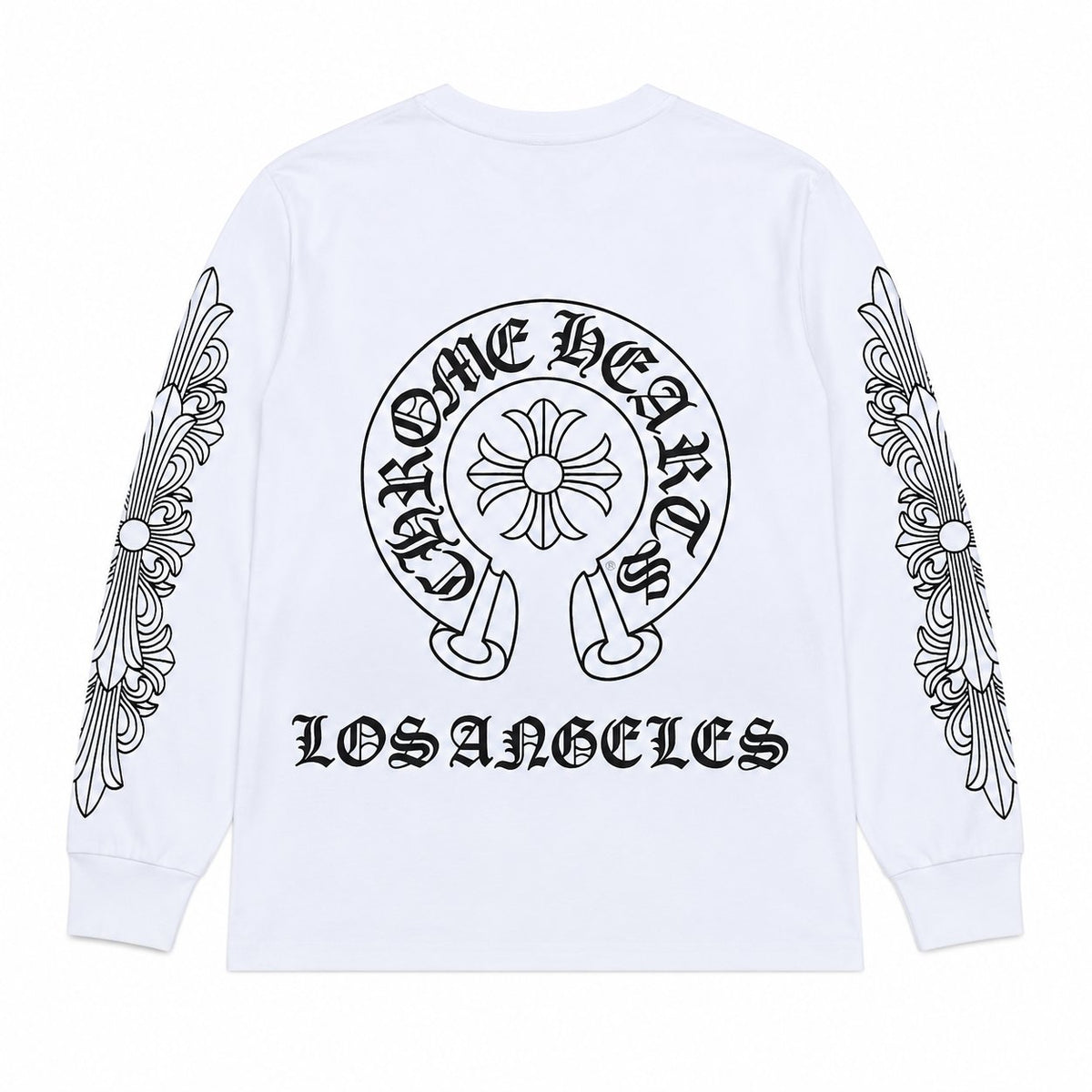 WHITE GOTHIC LONGSLEEVE