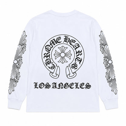WHITE GOTHIC LONGSLEEVE