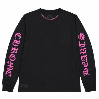 BLACK PINK GOTHIC LONGSLEEVE