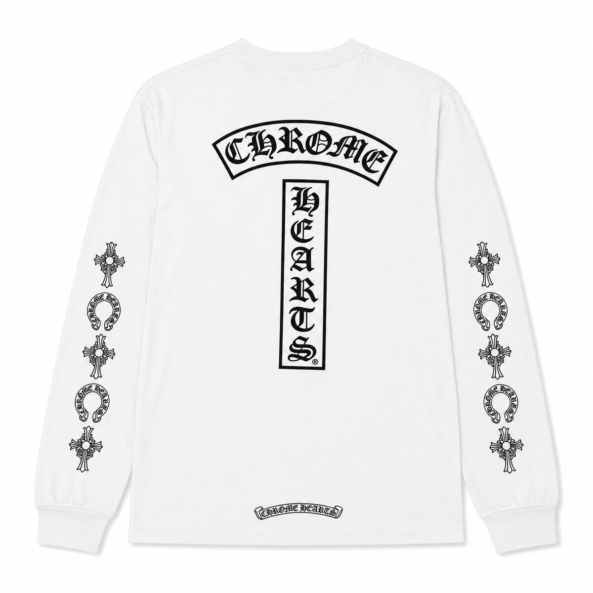 WHITE CROSS HORSESHOE LONGSLEEVE