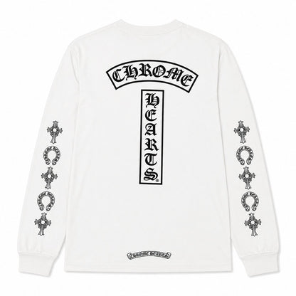WHITE CROSS HORSESHOE LONGSLEEVE