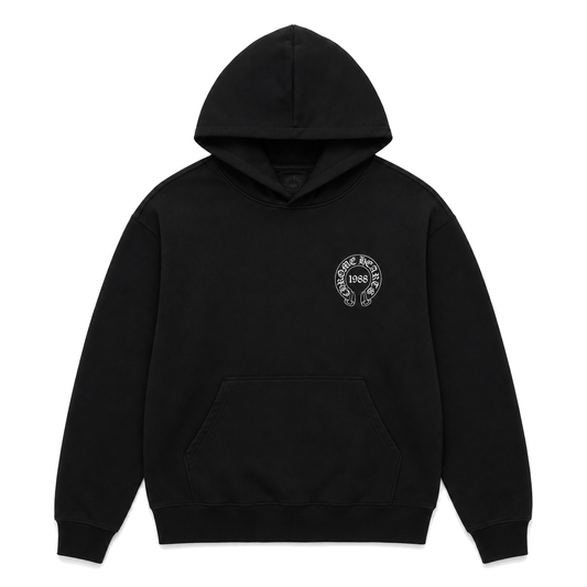 BLACK 1988 HOODIE