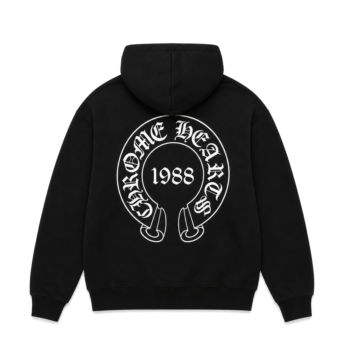 BLACK 1988 HOODIE