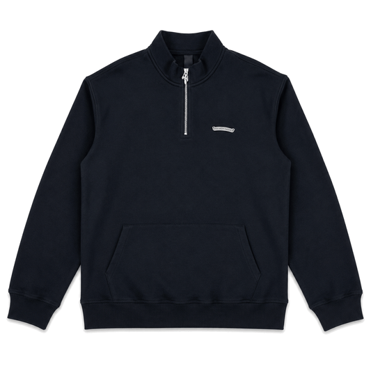 BLACK TRIPLE CROSS HOLLYWOOD QUARTER ZIP