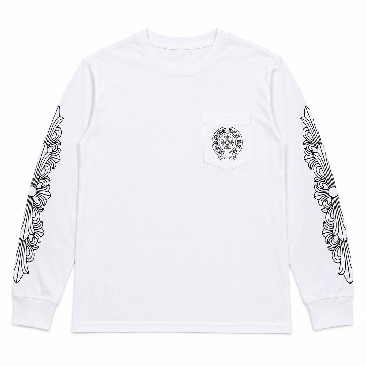 WHITE GOTHIC LONGSLEEVE