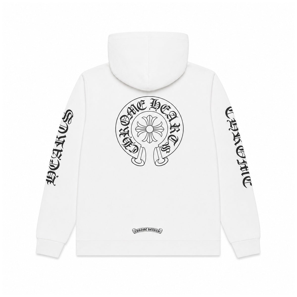 WHITE PLUS CROSS ALL OVER ZIPUP