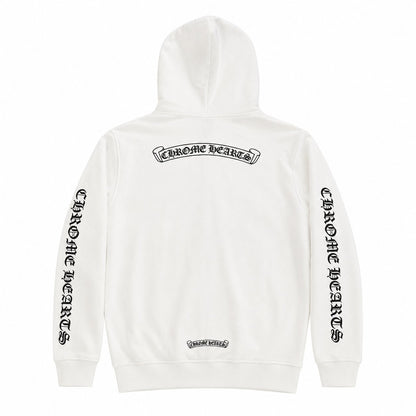 WHITE GOTHIC ZIPUP