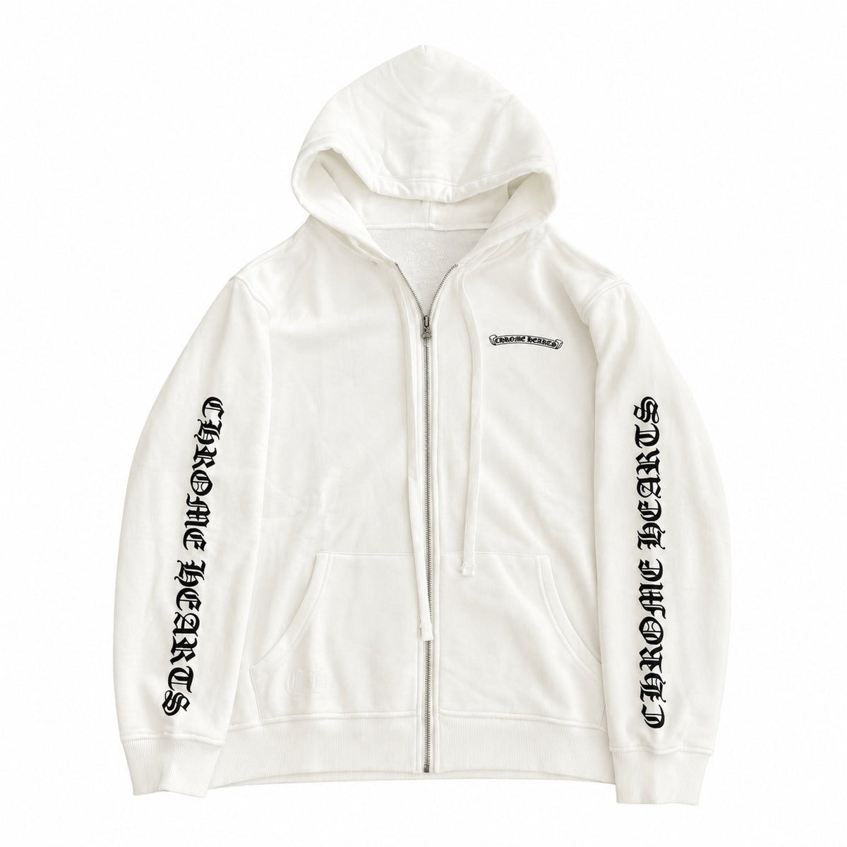WHITE GOTHIC ZIPUP