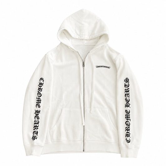 WHITE GOTHIC ZIPUP