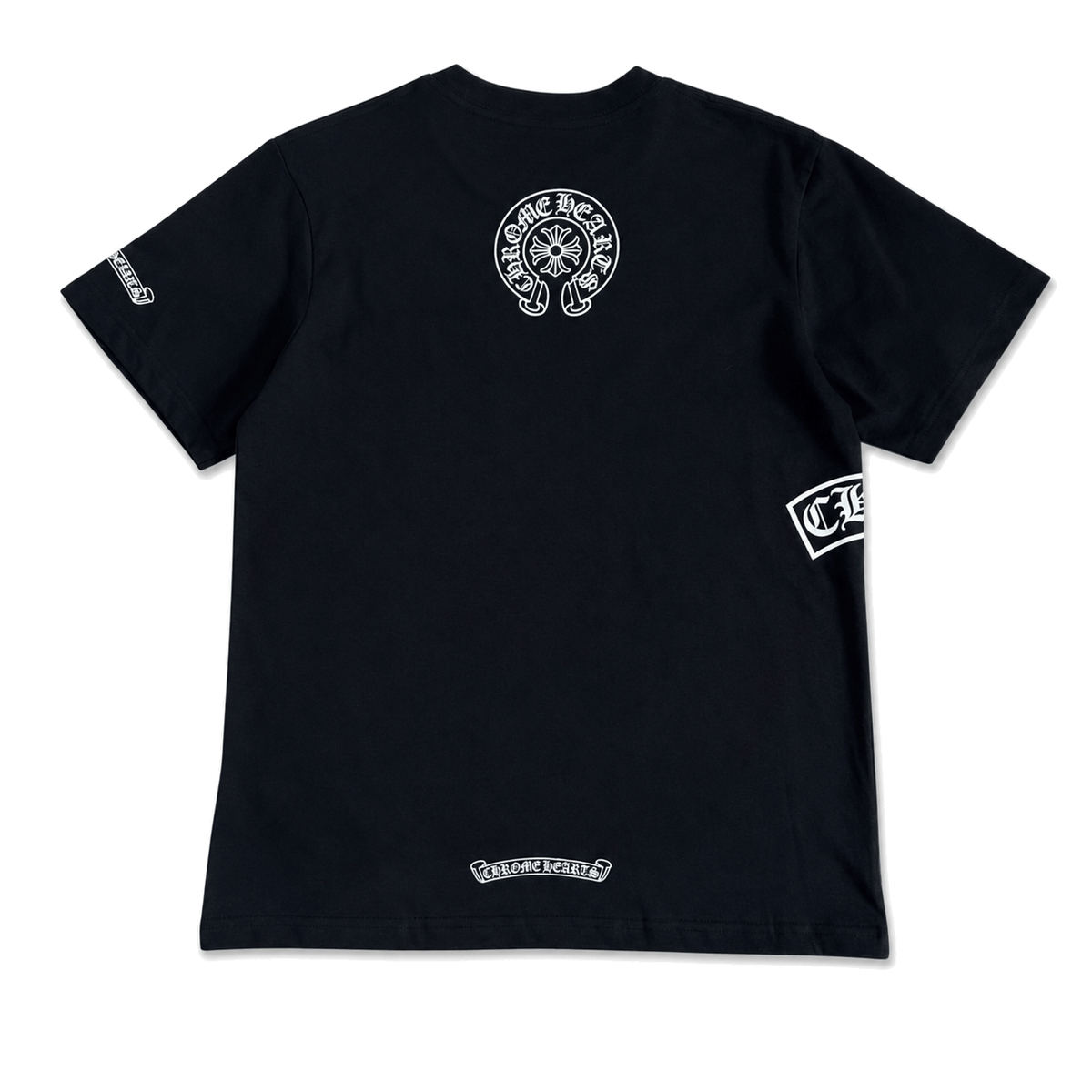BLACK HORSESHOE POCKET TEE