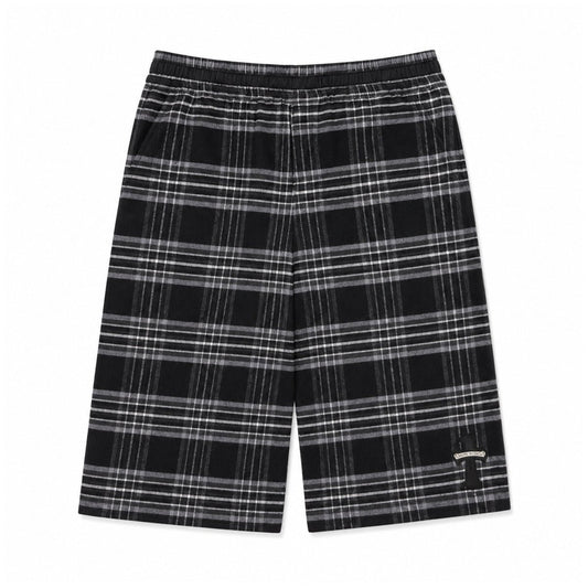 GREY AFTER SCHOOL CROSS PATCH SHORTS