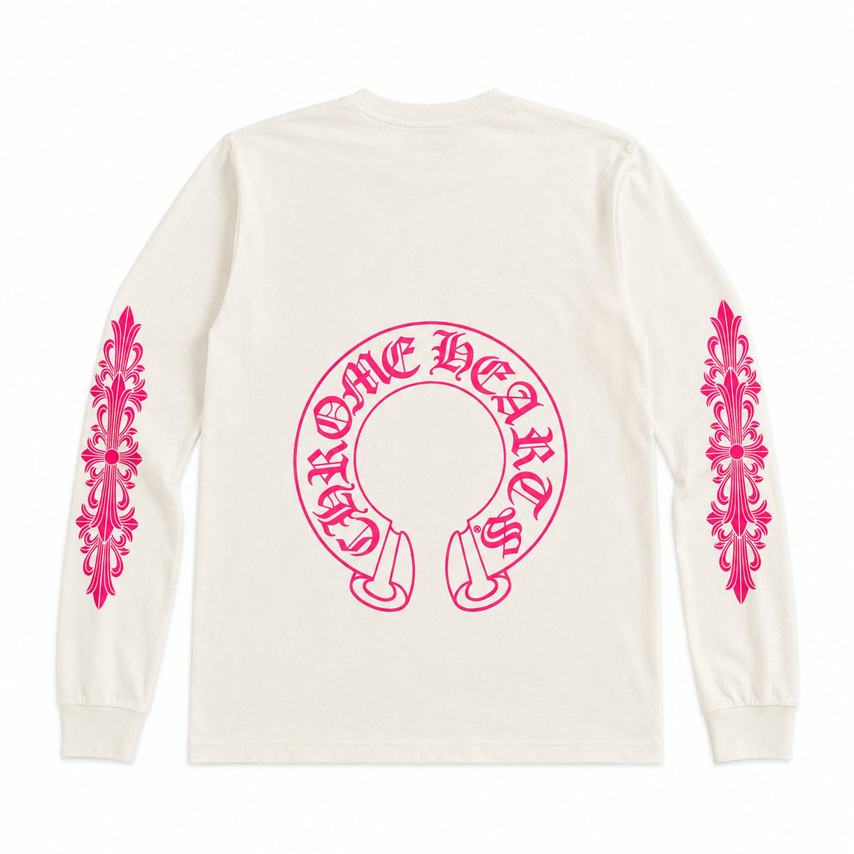 WHITE MONOCHROME LONGSLEEVE