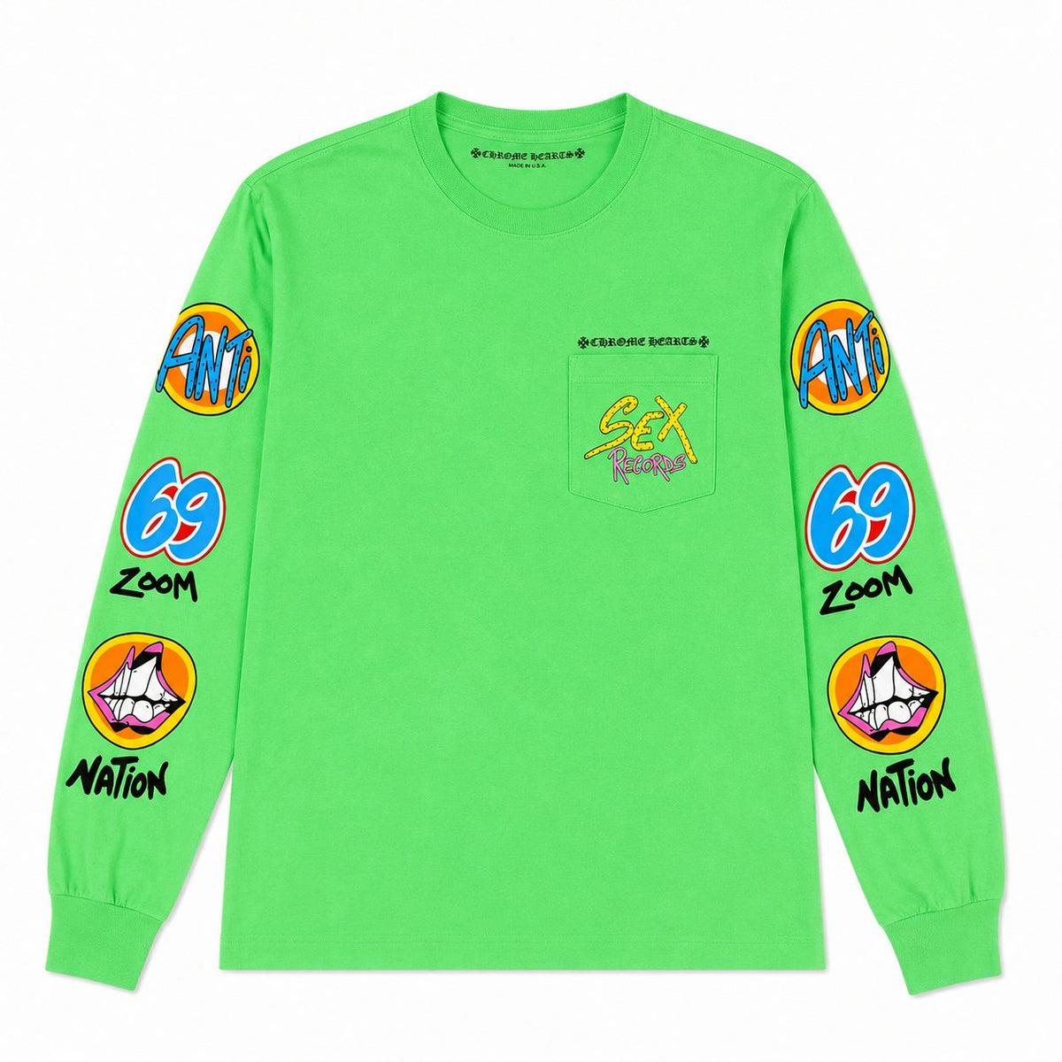 GREEN SEX RECORDS LONGSLEEVE