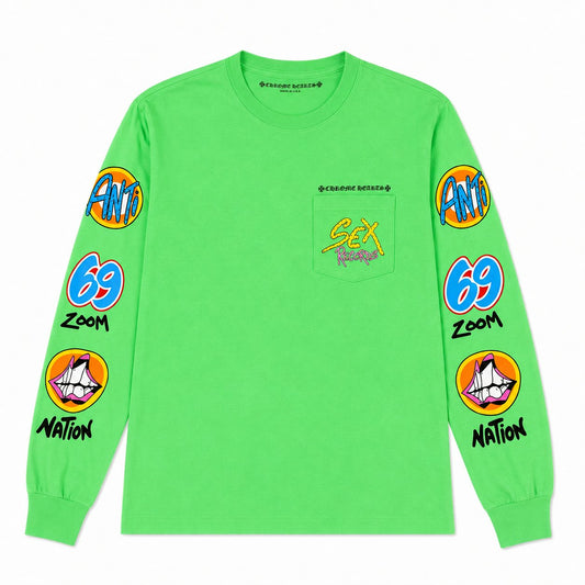 GREEN SEX RECORDS LONGSLEEVE