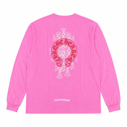 PINK HORSESHOE LONGSLEEVE