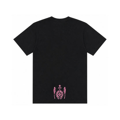 SS26 PINK FOTI TEE BLACK