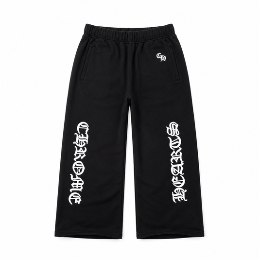 BLACK GOTHIC SWEATPANTS product image 1
