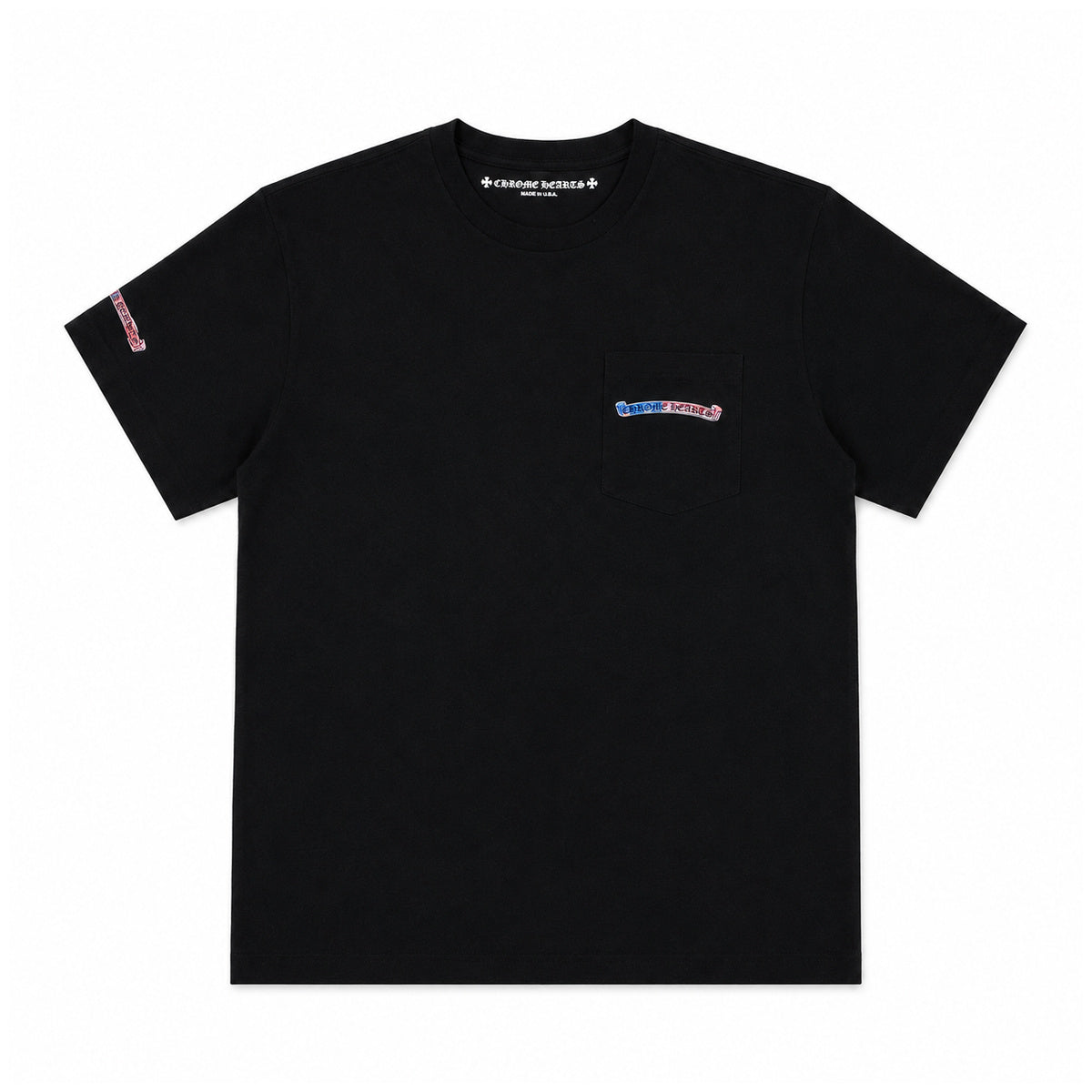 BLACK MATTY BOY AMERICA TEE — front view