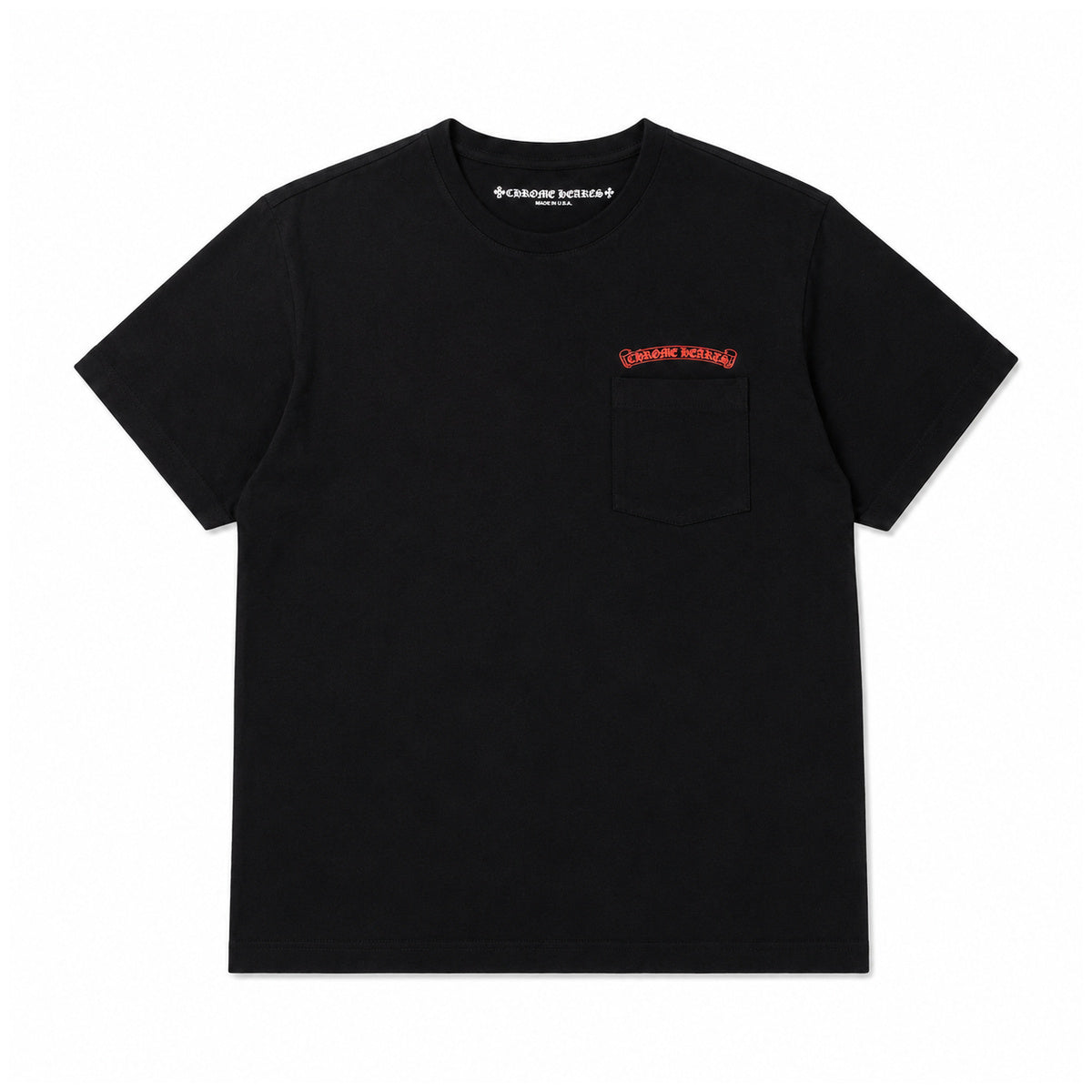 BLACK MATTY BOY CHOMPER TEE — front view