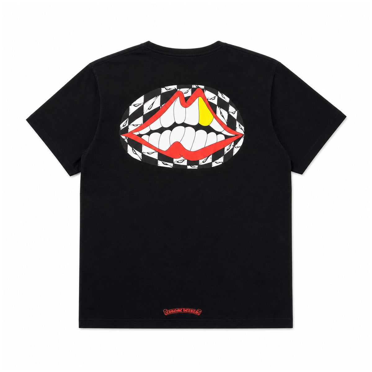 BLACK MATTY BOY CHOMPER TEE — back view